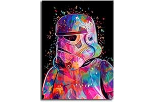 Shukqueen Paint by Number, DIY Oil Painting for Adults, Kids, Beginner's, 16X20 Inch, Frameless