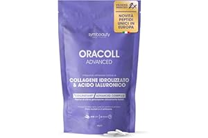 SYMBEAUTY ORACOLL Collagene e Acido Ialuronico 2500mg [210 CPR] - Collagene Idrolizzato, Integratore Capelli e Pelle | Q10, Vitamina C, Biotina, Zinco - Collinstant LMW