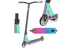 VOKUL BIZT K1 Pro Scooter - Stunt Scooters for Kids 7 Years and Up, Beginner to Intermediate Tricks Freestyle Scooters with 110MM Alloy Wheels