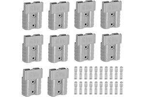 HOYPEYFIY Connettore Batteria 50Amp 600V Collegamento Rapido Connettore Spina per Anderson powerpole 10PCS
