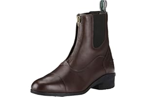 ARIAT Botas de Montar Cortas con Cremallera Heritage IV Negras -