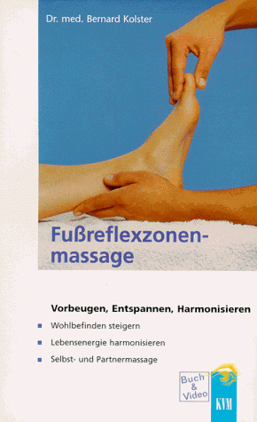 Preisvergleich Produktbild Fußreflexzonenmassage. Buch und Videocassette