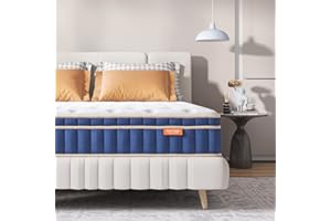 SweetNight Materasso Matrimoniale 180x200 Rigido, Materasso Matrimoniale Molle Insacchettate, Traspirante ed Ergonomia, Grado di Rigidità H4, Altezza 20 cm, 7 Zone