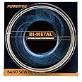 POWERTEC 13340 Bi-Metal Band Saw Blade, 59-1/4" x 1/2" x 14 TPI x 0.025