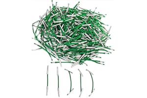 LIYANHU 100 Pcs Treasury Tags 45mm Treasury Fasteners Paper Ties,for securing Loose Punched Paper and documents