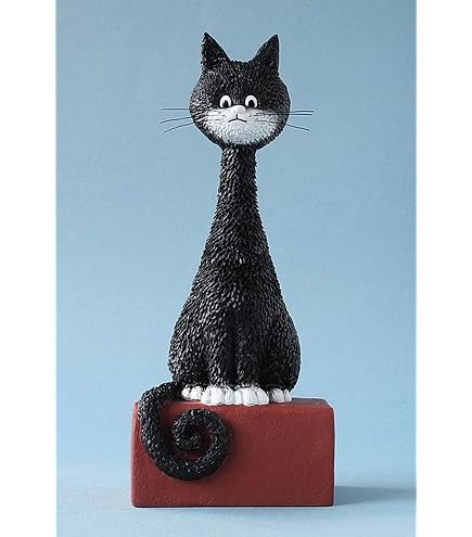 Statuette Les Chats Par Dubout – La Commode – Résine Marron – PARASTONE