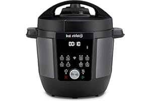 Instant Pot Plus wielofunkcyjny garnek 9 w 1, 5,7 l – szczotkowana stal nierdzewna, szybkowar, wolnowar, garnek do gotowania ryżu, piekarnik do sosów, jogurt, podgrzewacz potraw, parowar, parowar