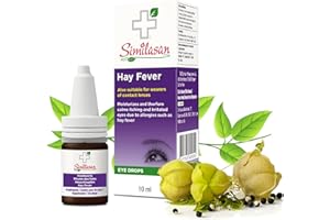 Similasan Hayfever Eye Drops 10 ml (Pack of 1) – Allergy Relief – for Irritated Itchy and Allergic Eyes – Natural Formula