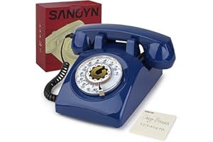 Sangyn Retro Telephone with Cord Table Phone The Old Model The 61s Old Fashioned Landline This Bell