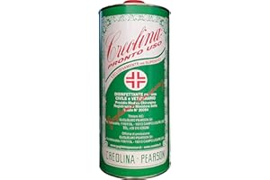 Cura Farma Creolina Verde Pearson - 2 Flaconi Da 1 Lt - Liquido Disinfettante Per Uso Civile Destinato Alla Disinfezione Di Tutte Le Superfici Tranne Quelle Alimentari - 1000 g