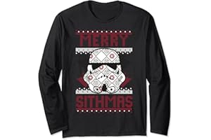 Star Wars Stormtrooper Ugly Navidad Sweater Manga Larga