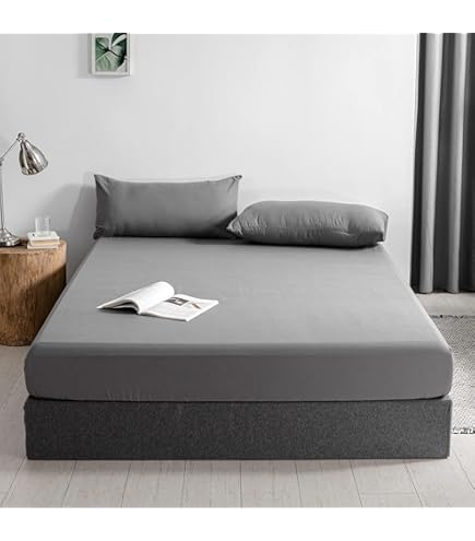 MAGANO® Sábana Bajera Ajustable Premium De 140 X 200 Cm, Color