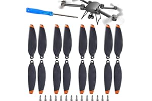 ‎TUNDWHITE Tundwhite 4 Paar Propeller fur DJI Mavic Mini 2/3, Ersatzpropeller, Geringes Gewicht, Geräuscharm, Stabiles, Dji Zubehör (orange)