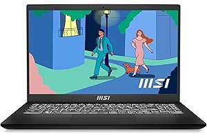 MSI Modern 15 B7M-440XES portátil Profesional 15.6 Pulgadas, FHD (1920x1080), Ryzen 7 7730U, AMD Radeon Graphics, 16GB RAM, 512GB SSD, Free Dos, QWERTY Español