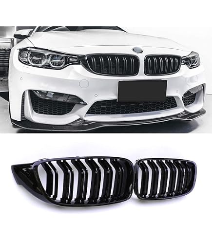 Tiras Embellecedoras Para Rejilla Delantera De Coche, Accorios De Decoración De Tilo Deportivo Para BMW F30, F31, F32, F33, F34, F36, F20, F21, F22, F23, G29, Un Par - AliExprs