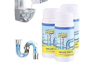 GENERISCH Abflussreiniger Extra Stark, Hochwirksamer Aktivschaum gegen Verstopfungen, Rohrreiniger Extrem Stark, Wild Sink Und Drain Cleaner, Sink Und Drain Cleaner, Für Küche, Bad, Toilette (3 PCS)