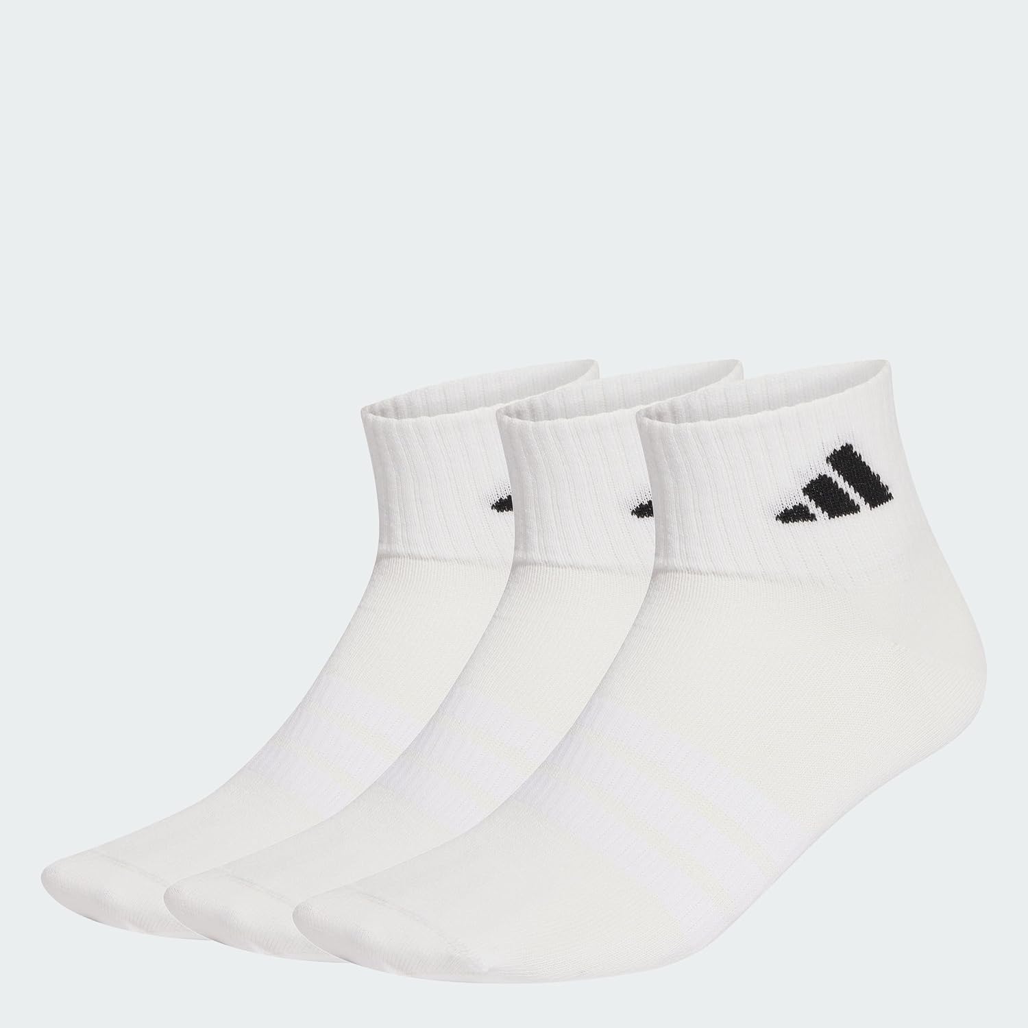 adidas Unisex CALCETINES TOBILLEROS THIN&LIGHT SPORTSWEAR (3 PARES)