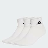 adidas Unisex THIN&amp;LIGHT SPORTSWEAR ANKLE SOCKS (3 PAIRS)
