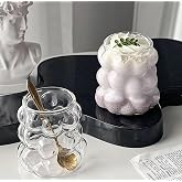 Orret Home 2 Adet 300 ml &Uuml;z&uuml;m Desenli Borosilikat Bardak, Termisil, Bulut Desenli, Isıya Dayanıklı, Şık ve Fonksiyonel İ&ccedil;ecek