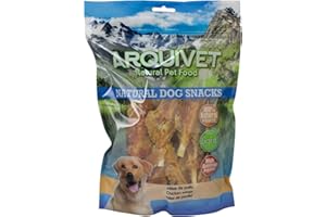 ARQUIVET Alette di pollo al calcio - 1 Kg - Snack 100% naturali per cani - prelibatezze per cani - Prodotto leggero - Molto ricco di sostanze nutritive