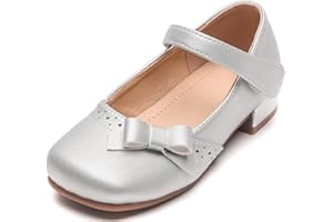 PPXID Chaussures Princesse Fille Mary Jane Ballerine Enfant pour Ceremonie Mariage Fête Chaussures Plates Confortable