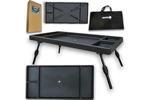 LIDSTERS FISHING SUPPLIES LFS XL Extra Large Bivvy Table Fully Adjustable Folding Legs Carp Coarse Fishing