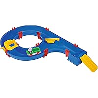 AquaPlay - AmphieSet - 88x50x13 cm große Wasserbahn, ideales Einsteigermodell, inklusive 1x Spielfigur Wilma (Hippo…