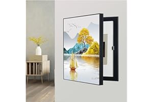 ZLRBN Copertura del Quadro Elettrico Decorativa, Dipinti Decorativi Che Bloccano Le Pareti, per la Decorazione Murale Hotel Fai da Te (B,50x60cm)