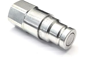DNP SRL Hydraulic Quick Release Coupling - Male Flat Face 1/2" BSP- ISO 16028 Standard