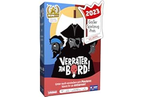SAVANA Verräter an Bord - Bluffen, Strategie, Spaß, & Verrat | Kartenspiel für Jugendliche & Erwachsene | 3-8 Spieler | Ab 10 Jahren | Gesellschaftsspiel für Familie & Freunde