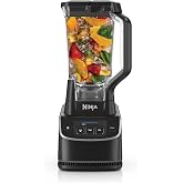 Ninja, Large Glass Blender, 3 Speed, 1.9L Large Jug, Black | 3 Speed Settings, Manual Pulse Mode, Prepare Smoothies, Sauces a