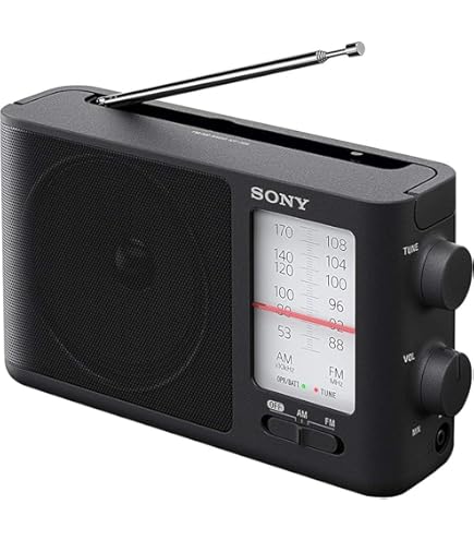 Sony ICF-P27 Portable Radio with Speaker and AM/FM Tuner : Amazon