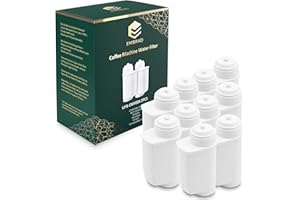 EMBRIIO EMBRO TÜV SÜD Brita Intenza Sostituzione Cartucce Filtranti per Acqua per Macchina da Caffè per 1016723 575491 EQ6 EQ9 EQ500 S700 TZ70033 Bosch TCZ7003 TCZ7033 12008246 467873 10 Pezzi