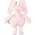 Nattou Kuscheltier Hase Lapidou, Wegbegleiter ab der Geburt, 36 cm, Rosa