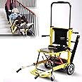 Lightweight Wheelchair Foldable Stair Climbing Electric Wheelchair Lifting Chassis Can Go Up and Down Stairs Chair for Elderly Disabled Patient and Goods Transfer