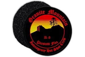 Copytec 9cm Patch Granite Mountain Interagency Hotshot Crew Fire R-3 Logo Arizona #33295