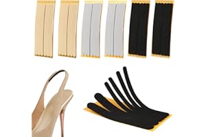 FUIPVGI 36 inserti antiscivolo per tallone, da donna, cuscinetti adesivi per tallone, cuscinetti per scarpe, protezioni per piedi per talloni da donna (36 pezzi)