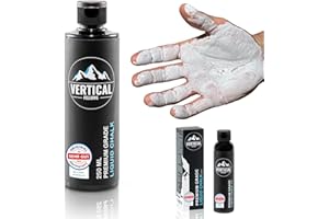 VERTICAL FELLOWS Liquid Chalk – Craie liquide pour l'escalade, le grimpage, l'haltérophilie, le crossfit, la magnésie liquide pour la gymnastique, etc.