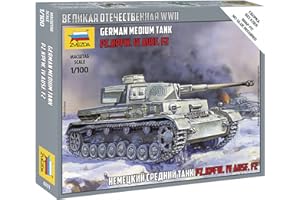 Zvezda 1/72 Pz.Kpfw. IV Ausf.F2 # 6251 - Plastic Model Kit by Zvezda