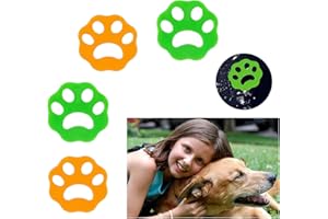 PTBWS Vêtements Épilateur pour Machine à Laver,4 PCSÉpilateur pour Poils d'animaux,Réutilisables pour Enlever Les Poils,Anti Poil Machine à Laver,pour Nettoyer Poils