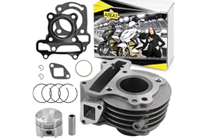 ‎AREA1 Area1 Ersatz Zylinder GY6 50ccm 4-Takt 139QMB/QMA. Kompatibel mit Speedfight 3 4 BT49QT RS Sym AGM Explorer Flech Tech Yiying Wangye Zhej