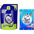 Surf Excel Matic Top Load Liquid Detergent 3.2 L Refill,- Mega Pack & Easy Wash Detergent Powder 1.5 Kg