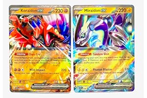 POKÉMON Miraidon Ex & Koraidon Ex – Scarlet & Violet – Pokemon Card Lot – SVP028 & SVP029 – Black Star Promo