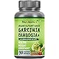 Nutrainix Organic Garcinia Cambogia+ with Green Ginger & 5-HTP - 90 Vegetarian Capsules