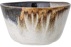 Bloomingville Miska Jules, kolor naturalny szary brązowy niebieski, ceramika