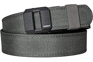 IDOGEAR Tactical Gun Belt 1.5" EDC sztywne Heavy Duty pasy 38mm Nylon Utility Uprząż Pasek z klamrą wzmocnione do ukrytego przenoszenia