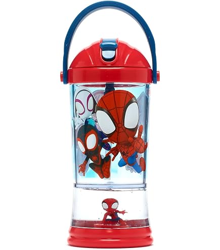 Safta Bouteille 500 ml Ouverture automatique avec Paille Pre-Scolaire Tutifruti, 73 x 195 mm