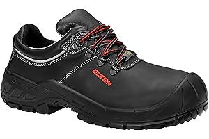 ELTEN Sicherheitsschuhe Renzo XXW Low ESD S3, Damen und Herren, Leder, Stahlkappe, leicht, robust