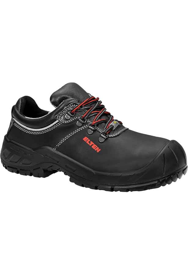 ELTEN Veiligheidsschoenen SID ESD S3, heren, textiel, kunststof kap (lichter dan stalen neus), licht, sportief, zwart, maat: 43