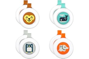 nomo MOSQUITO gegen Mücken und Insekten • Pflanzlicher Mückenschutz Clip für Baby und Kinder • Anti Mücken Clip mit 30 Tage Wirkung